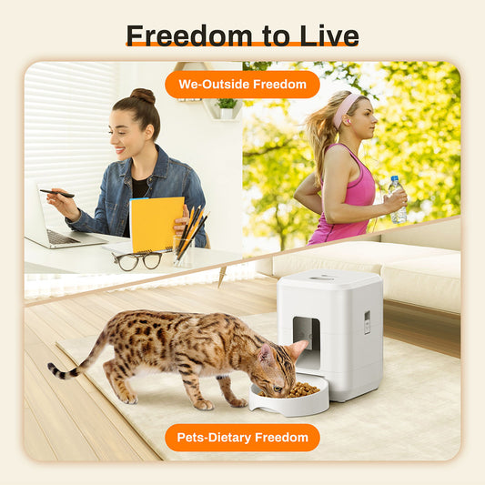 PelosettiShop smart wifi automatic pet feeder 2L