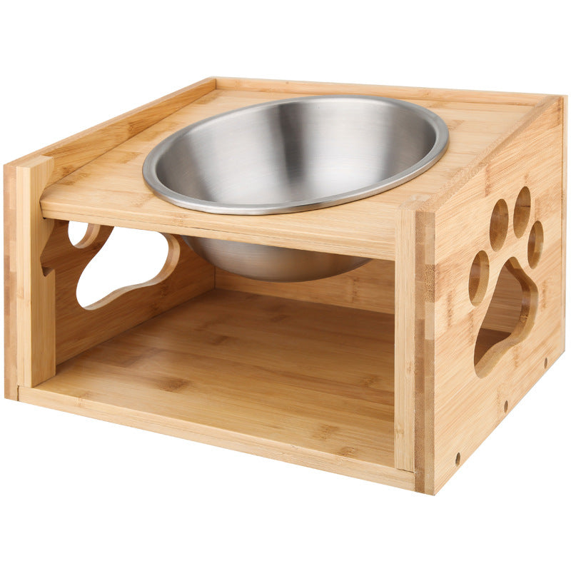 PelosettinShop Large Dog Double Food and Water Bowl
