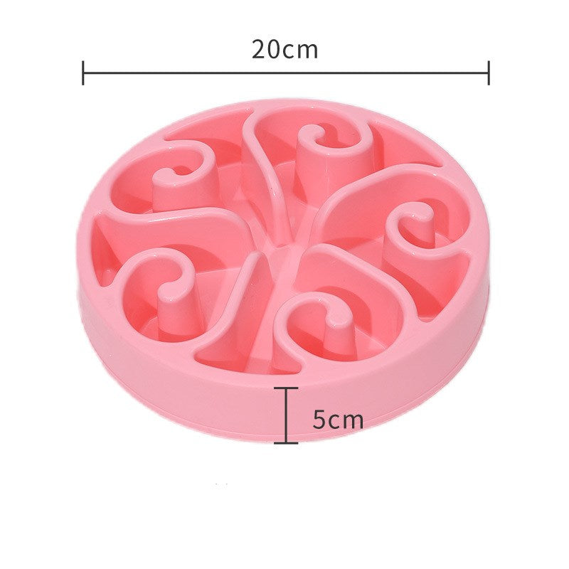 PelosettinShop Slow Feeding Choking Prevention Dog Bowl