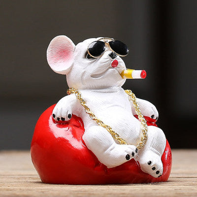 PelosettiShop creative society bully dog car ornament