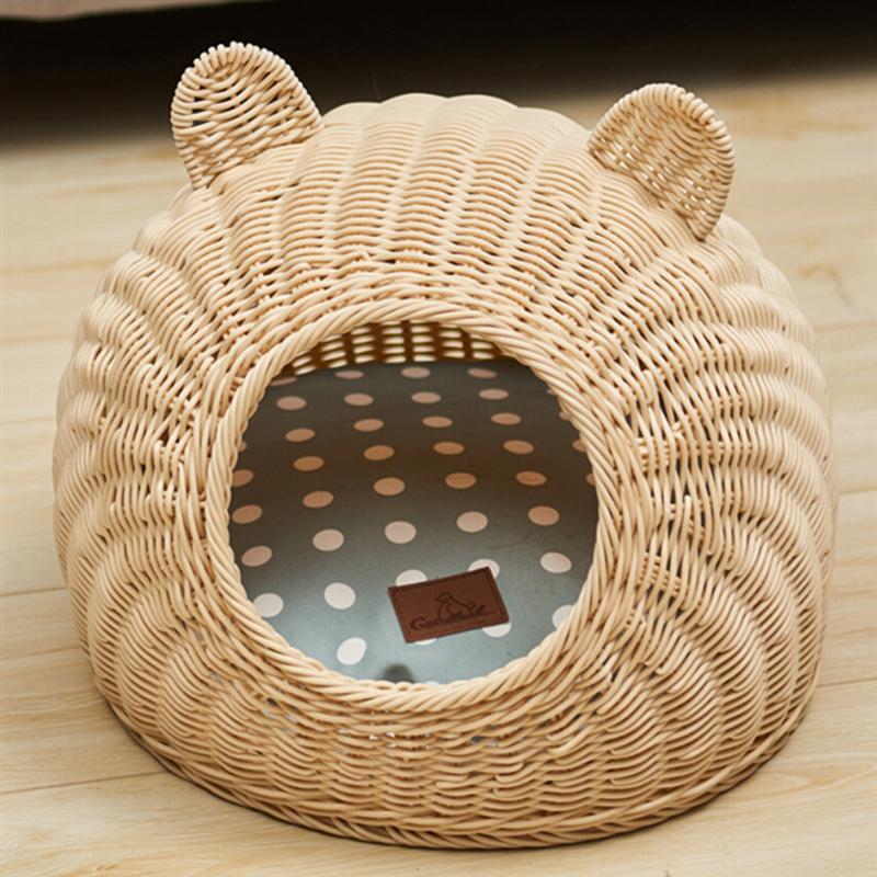 PelosettinShop Rattan Cat Litter Box Eco-Friendly