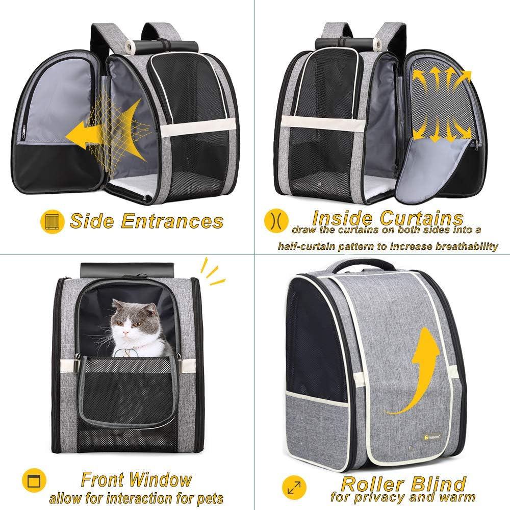 PelosettinShop Bubble Backpack Pet Carrier for Cats Dogs