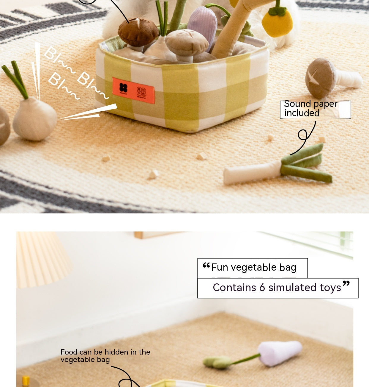 PelosettinShop Hidden Food Interactive Dog Educational Toy