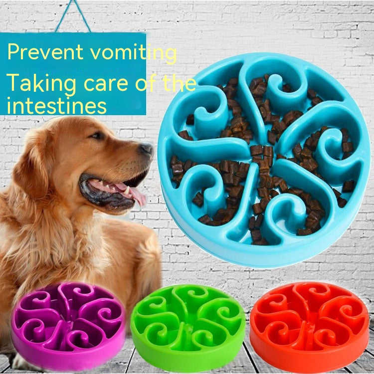 PelosettinShop Anti-Choke Slow Feed Dog Bowl