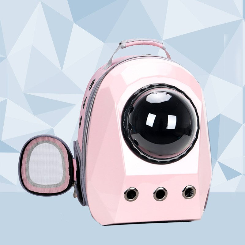 PelosettinShop Breathable Space Capsule Cat Carrier Backpack