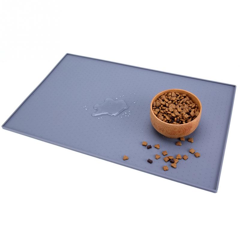 PelosettiShop dog food mat waterproof non-slip feeding mat