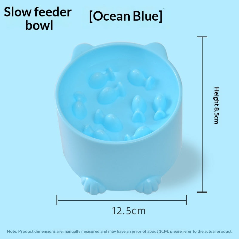 PelosettiShop minimalist slow feeding anti choking pet bowl