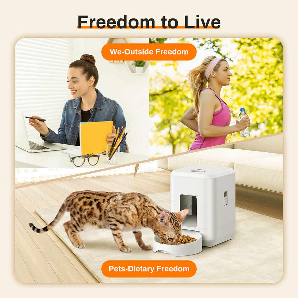 PelosettiShop smart wifi automatic pet feeder 2L