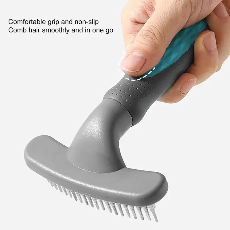 PelosettiShop pet grooming comb hair removal rustproof shedding brush