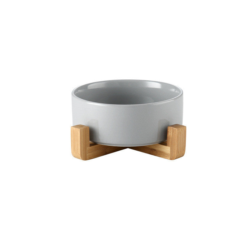 PelosettinShop Premium Ceramic Cat Food Bowl