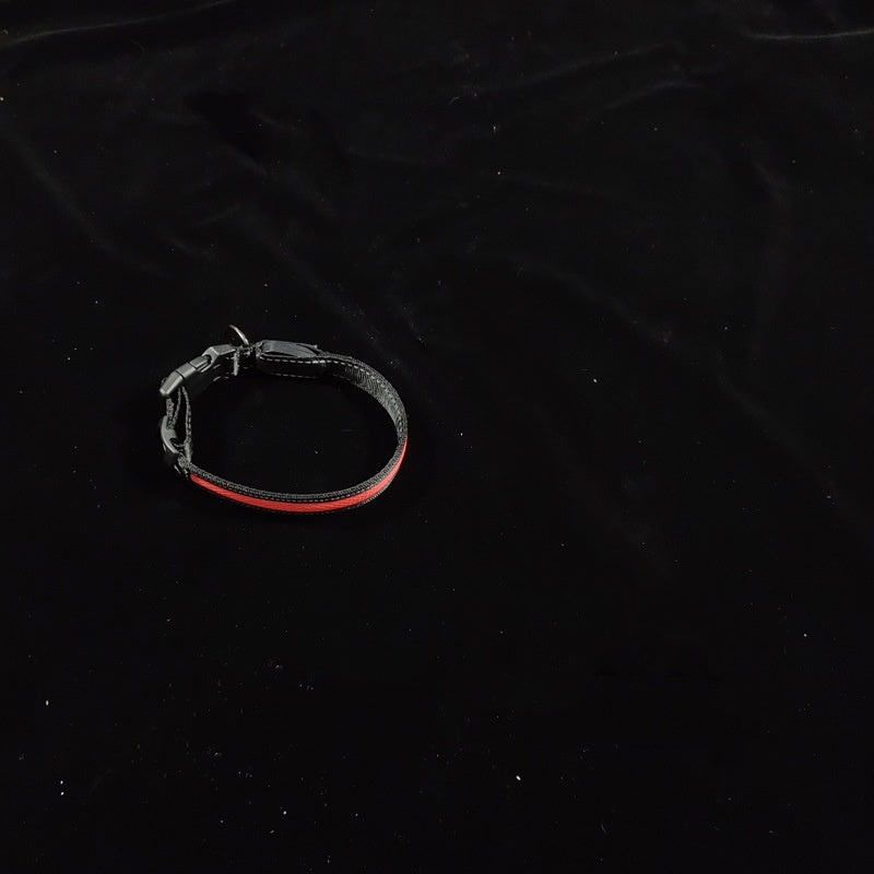 PelosettiShop usb charging portable led pet collar adjustable