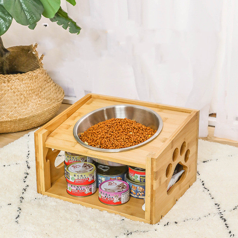 PelosettinShop Large Dog Double Food and Water Bowl