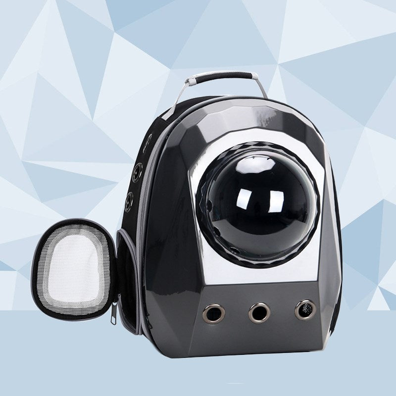 PelosettinShop Breathable Space Capsule Cat Carrier Backpack