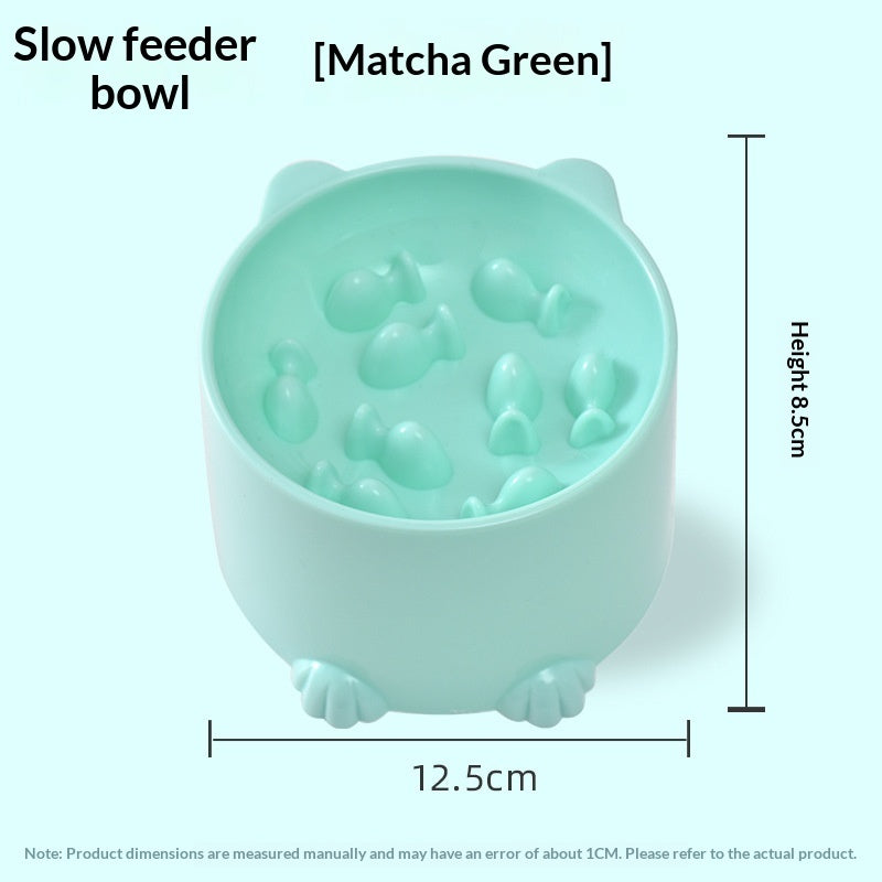 PelosettiShop minimalist slow feeding anti choking pet bowl