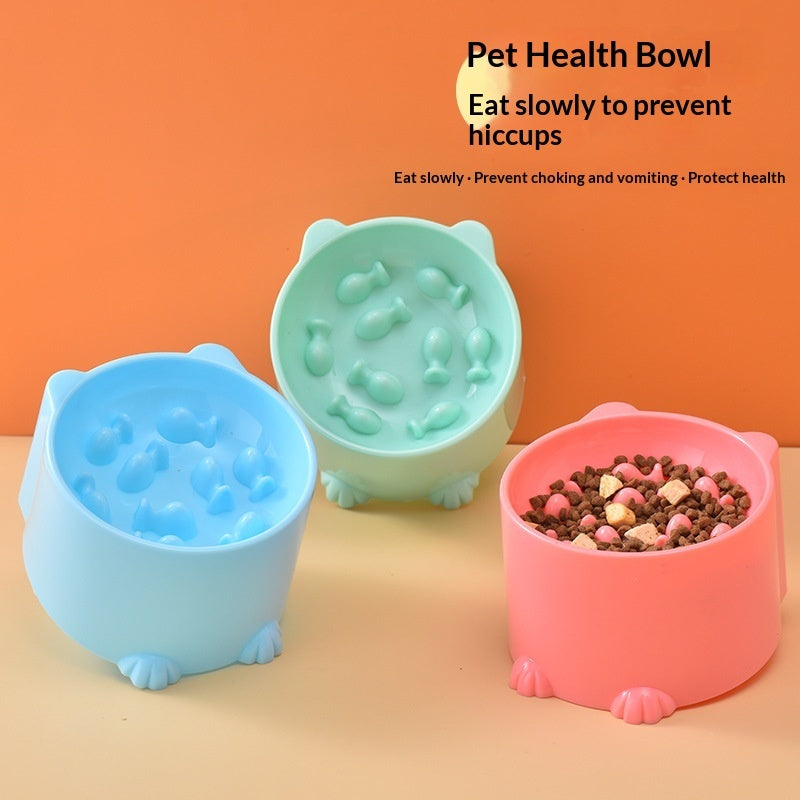 PelosettiShop minimalist slow feeding anti choking pet bowl