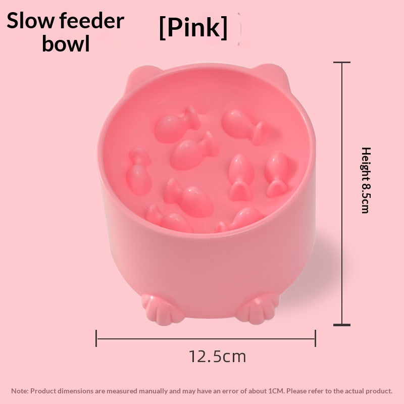 PelosettiShop minimalist slow feeding anti choking pet bowl