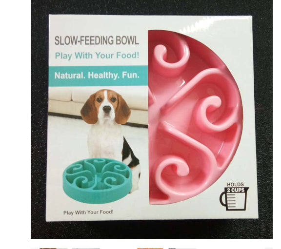 PelosettinShop Anti-Choke Slow Feed Dog Bowl