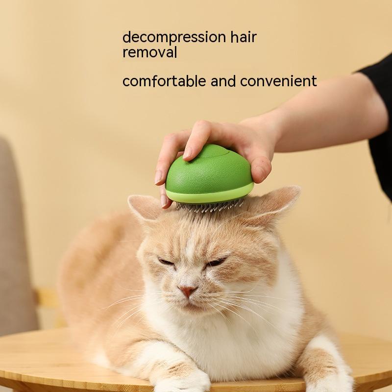 PelosettiShop avocado shaped pet grooming hair remover brush